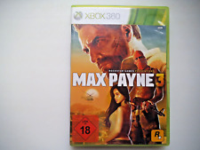 MAX PAYNE 3    (Microsoft XBOX 360)    OVP  mit  Anleitung, usado comprar usado  Enviando para Brazil