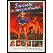 Manifesto supergirl ragazza usato  Nocera Superiore