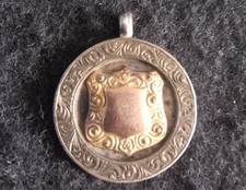 Silver gilt fob for sale  LONDON
