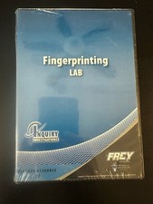 Frey Scientific Fingerprinting Lab CD-ROM Inquiry Investigations New Rare OOP comprar usado  Enviando para Brazil