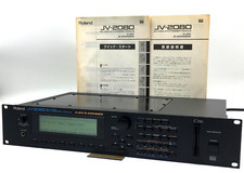Roland JV-2080 64 sintetizador de voz módulo de montagem em rack com bateria manual substituída comprar usado  Enviando para Brazil
