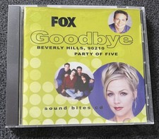 RARO PROMO FOX 2000 Beverly Hills 90210 - PARTY OF FIVE Goodbye CD Sound Bites, usado comprar usado  Enviando para Brazil