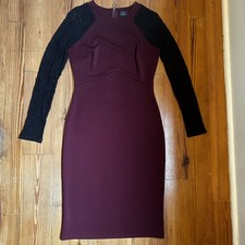 Vestido midi Worthington borgonha preto renda manga longa TAMANHO 4 comprar usado Vestido midi Worthington borgonha preto renda manga longa TAMANHO 4 comprar usado  Enviando para Brazil
