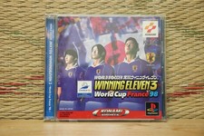 Winning Eleven 3 France 98 Playstation 1 PS1 Muito Bom+ Estado! comprar usado  Enviando para Brazil