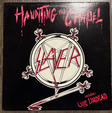 SLAYER Haunting the Chapel 12" vinil EP 1985 raro Banzai com bônus Live Undead  comprar usado  Enviando para Brazil