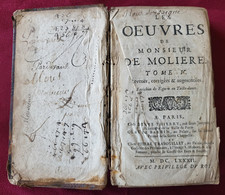 Moliere 1682 tome d'occasion  Dinan