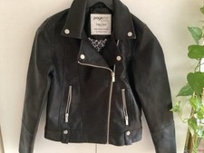 Mädchenjacke lederimitat gebraucht kaufen  Wittenberg