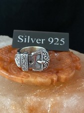 Chunky silver buckle for sale  BRIGHTON