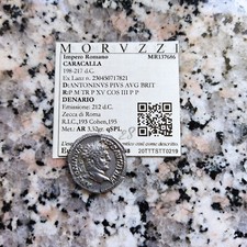Brumus caracalla denarius usato  Borgosesia