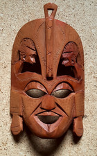 Afrikanische maske holzmaske gebraucht kaufen  Hollenstedt