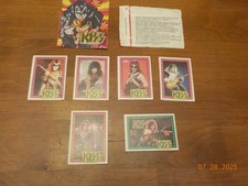 Kiss MONTY 6 cartões e dois invólucros feitos na Holanda Gene Simmons Paul Stanley!! comprar usado  Enviando para Brazil