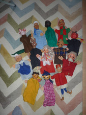 Ddr handpuppen gummikopf gebraucht kaufen  Waltershausen