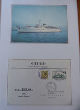 Beleg passagierschiff sicilia gebraucht kaufen  Hamburg