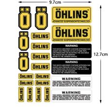 Kit adesivi ohlins usato  Torrenova