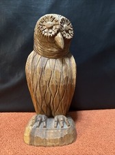 Estátua de coruja de madeira grande 11" esculpida à mão estatueta arte decoração para casa , usado comprar usado Estátua de coruja de madeira grande 11" esculpida à mão estatueta arte decoração para casa , usado comprar usado  Enviando para Brazil