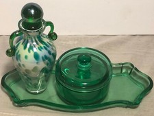Green vanity dresser for sale  Peralta