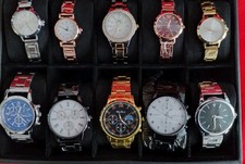 Conjunto 10 NOVOS Relógios Masculinos Femininos CLOSEOUT OVERSTOCK CLEARANCE Relógio Masculino IPHONE, usado comprar usado  Enviando para Brazil