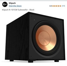 Klipsch 101sw subwoofer for sale  MILTON KEYNES