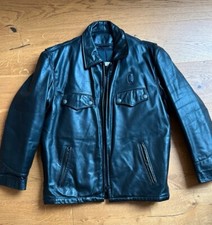 Polizei lederjacke vom gebraucht kaufen  Himmelpforten