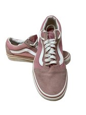 Tênis Vans Old Skool rosa camurça lona skate tamanho 8 feminino masculino 6.5 comprar usado  Enviando para Brazil