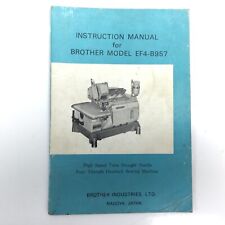 Usado, Máquina de costura overlocker industrial Brother EF4-B957 manual de instruções comprar usado  Enviando para Brazil