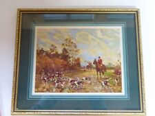 Fox hunting printcraft for sale  CHRISTCHURCH
