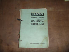 Kato 1250v exceed for sale  Fairfield