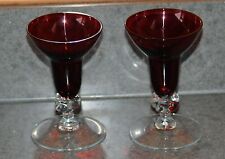 Pair red ruby for sale  AYLESBURY