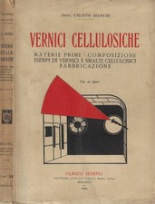 Vernici cellulosiche. materie usato  Italia
