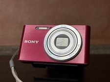 Sony DSC-W830 rosa con lente sporca - ZEISS CCD 8X 20.1MP na sprzedaż  Wysyłka do Poland
