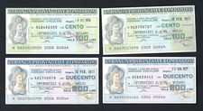 Miniassegni banca provinciale usato  Colleferro