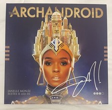 Janelle Monae “ARCHANDROID” Álbum de Vinil Assinado LP Cantor Pop BAS CERTIFICADO DE AUTENTICIDADE comprar usado  Enviando para Brazil
