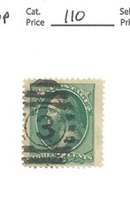 # 158, 3 centavos verde, 1873 Continental Bank, XF- Sup, cv $110 comprar usado  Enviando para Brazil