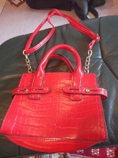 Primark red handbag for sale  HAVANT
