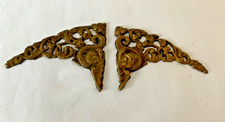 Antique brass curved for sale  LONDON