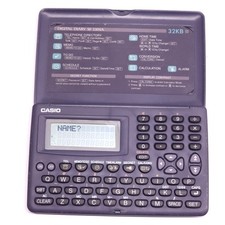 Usado, Vintage Casio Diário Digital 32KB SF - 3305A NOVAS Baterias Testadas Funciona comprar usado  Enviando para Brazil
