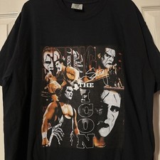 Wcw sting shirt for sale  BURTON-ON-TRENT