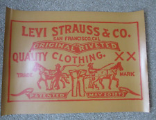 Vintage original levi for sale  Greenfield