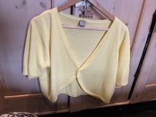 Ladies lemon shrug for sale  DONCASTER