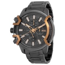 Usado, Relógio masculino Diesel Griffed cronógrafo quartzo mostrador cinza DZ4668 comprar usado  Enviando para Brazil