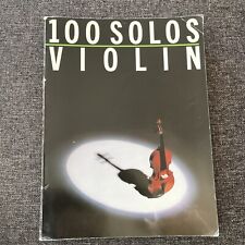 100 solos violin for sale  CLACTON-ON-SEA