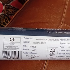 Sanderson wallpaper coral for sale  BECCLES