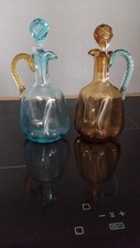 Paire carafes cristal d'occasion  France