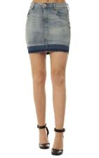 Saia jeans feminina azul verão bolsos curtos TAMANHO 14 &16 comprar usado  Enviando para Brazil