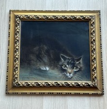 Quadro antico gatto usato  Calvizzano