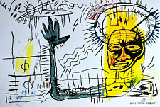 Jean basquiat litografia usato  Roma