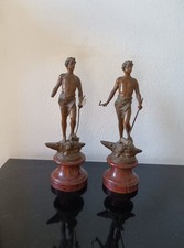 Coppia statuette bronzo usato Coppia statuette bronzo usato  Como