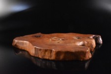 F5067: Suporte de piso japonês de madeira bem formado placa de prancha banheira de jardim chaleira comprar usado  Enviando para Brazil
