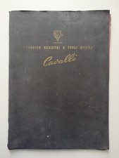 Cavalli fabbrica registri usato  Tivoli