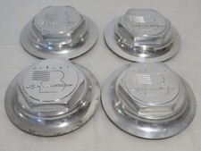 Usado, Conjunto de 4 tampas de centro de roda polida Billet Specialties 8" O.D. Tipo O-ring comprar usado  Enviando para Brazil